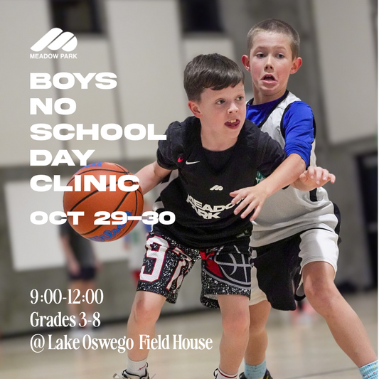 Boys No School Day Clinic: Oct 29-30